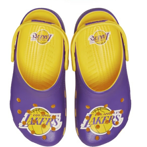 (New) Crocs NBA LA Lakers Clogs (M8/W10) (M12) - Picture 2 of 7